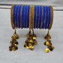 FS Collection Velvet Bangles Set