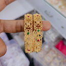 FS Collection Gold Plated Bangles Set