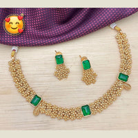 FS Collection Gold Plated Necklace Set