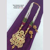 FS Collection Gold Plated Long Necklace Set