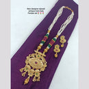 FS Collection Gold Plated Long Necklace Set