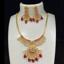 FS Collection Gold Plated Necklace Set