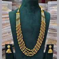 FS Collection Gold Plated Long Necklace Set