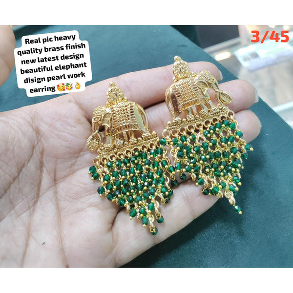 Fantasy Jewelry Dancing Doll Butta Bomma Earrings CZ Jhumkas Online J22576