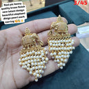 FS Collection Gold Plated Dangler Earrings