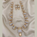 FS Collection Gold Plated Austrian Stone Necklace Set