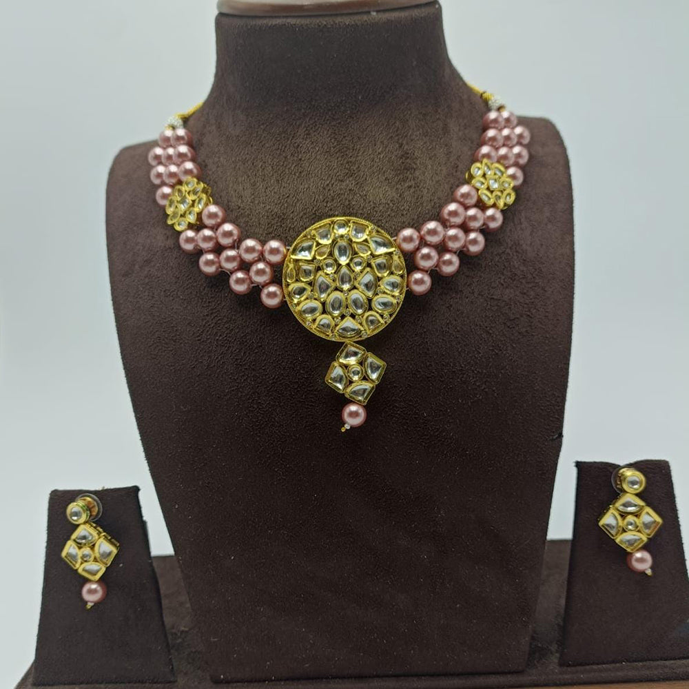 FS Collection Gold Plated  Necklace Set