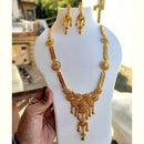 FS Collection Gold Plated Long Necklace Set