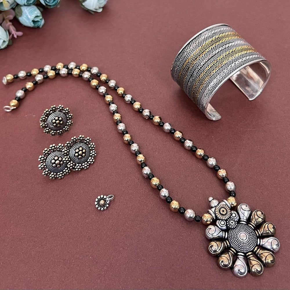 FS Collection Oxidised Plated Combo Set