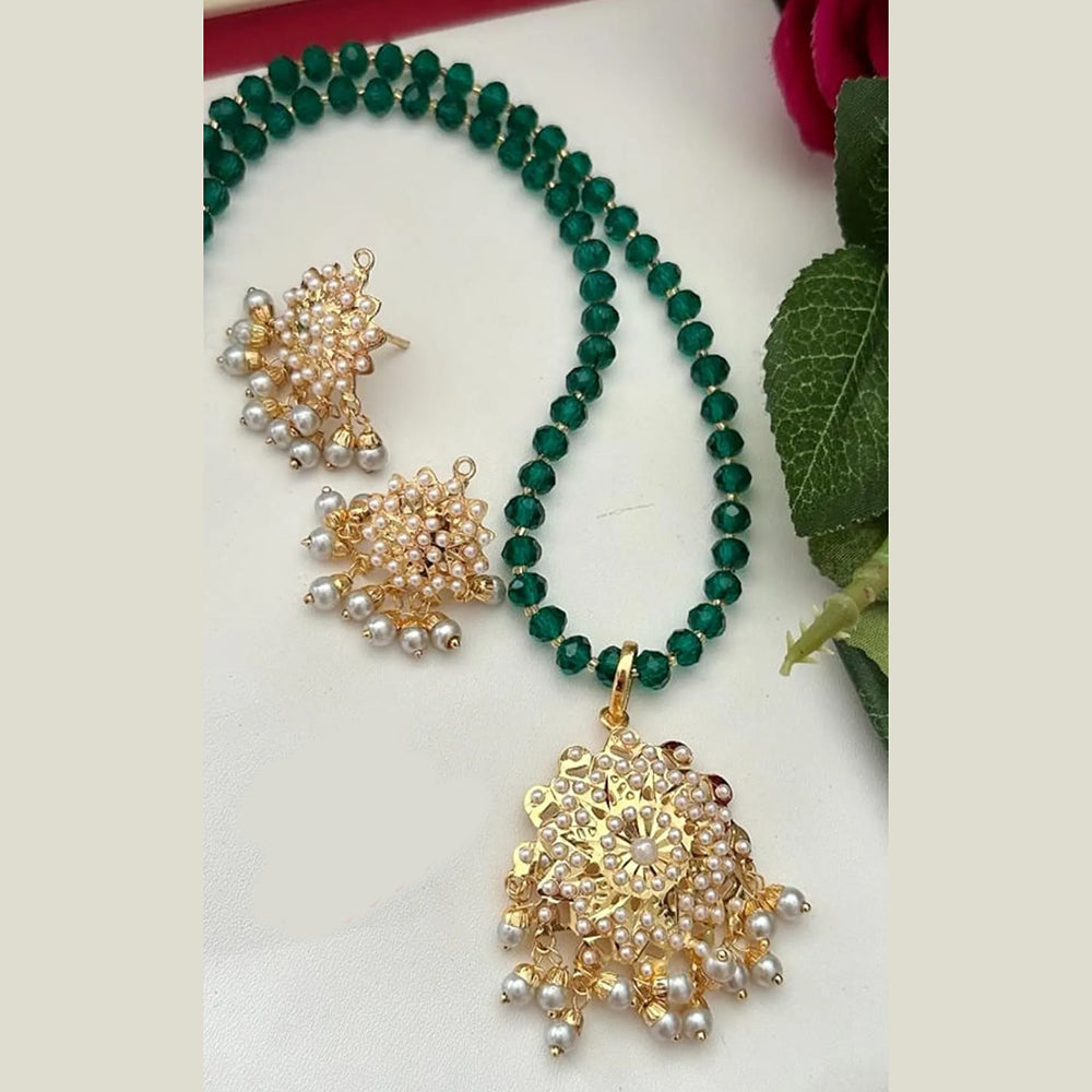 FS Collection Gold Plated Pendant Set