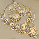 FS Collection Gold Plated Necklace Set