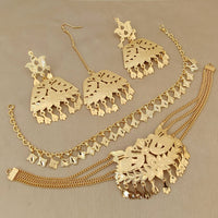 FS Collection Gold Plated Necklace Combo