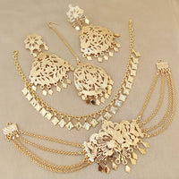 FS Collection Gold Plated Necklace Combo