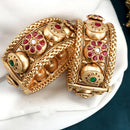 FS Collection Gold Plated Openable Bangles Set