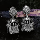 Darshana Jewels Oxidised Jhumki Earrings