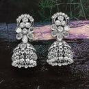 Darshana Jewels Oxidised Plated Jhumki