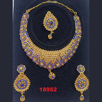 Crescent Creation Austrian Stone Necklace Set - 11471019