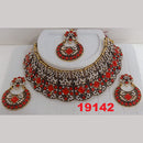 Crescent Creation Austrian Stone Necklace Set - 11471039