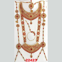 Crescent Creation Austrian Stone Bridal Jewellery Set