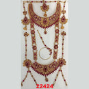 Crescent Creation Austrian Stone Bridal Jewellery Set