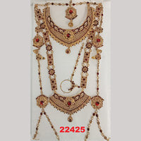 Crescent Creation Austrian Stone Bridal Jewellery Set