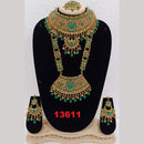 Crescent Creation Austrian Stone Bridal Jewellery Set