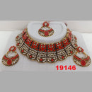 Crescent Creation Austrian Stone Necklace Set