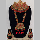 Crescent Creation Austrian Stone Bridal Jewellery Set