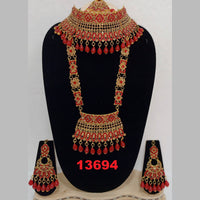 Crescent Creation Austrian Stone Bridal Jewellery Set