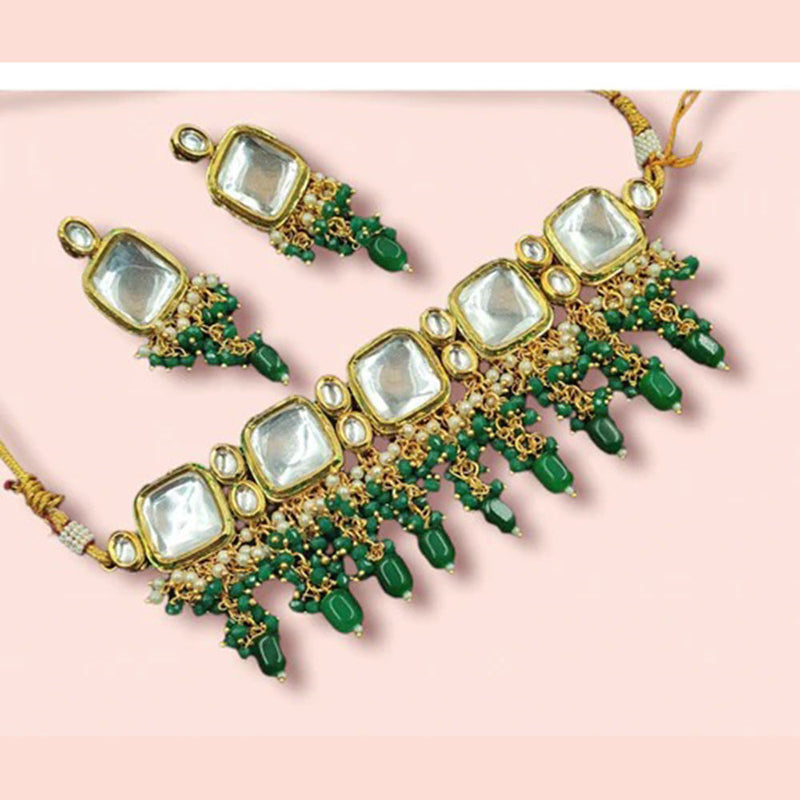 Raj Creation Kundan Choker Necklace Set