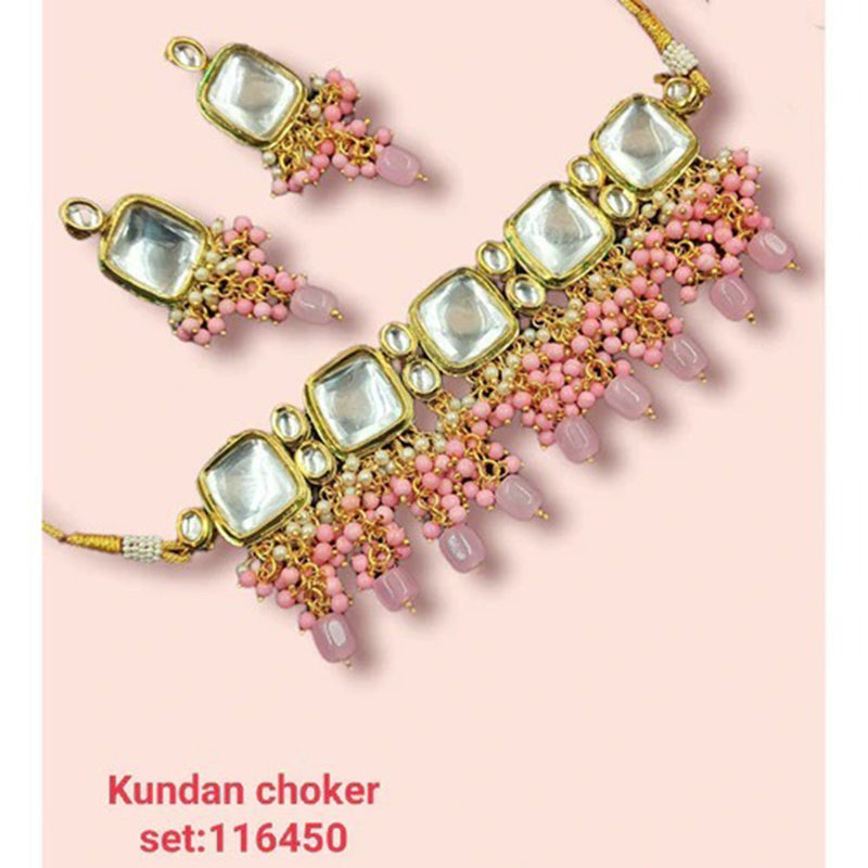 Raj Creation Kundan Choker Necklace Set