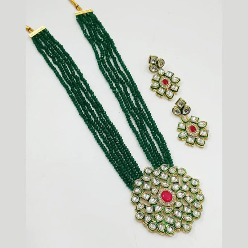 Raj Creation Kundan Long Necklace Set