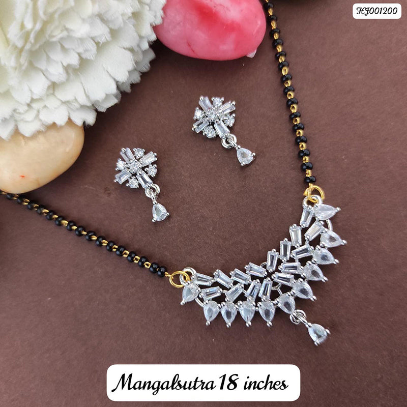 Raj Creations Black Beads Mangalsutra