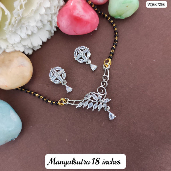 Raj Creations Black Beads Mangalsutra