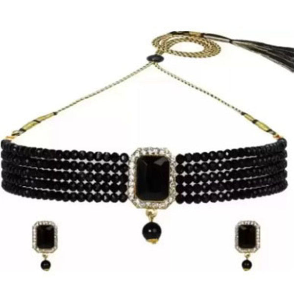 Shrishti Fashion Gold Plated Choker Necklace Set