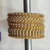 Kiran Bangles Pearl Bangles Set