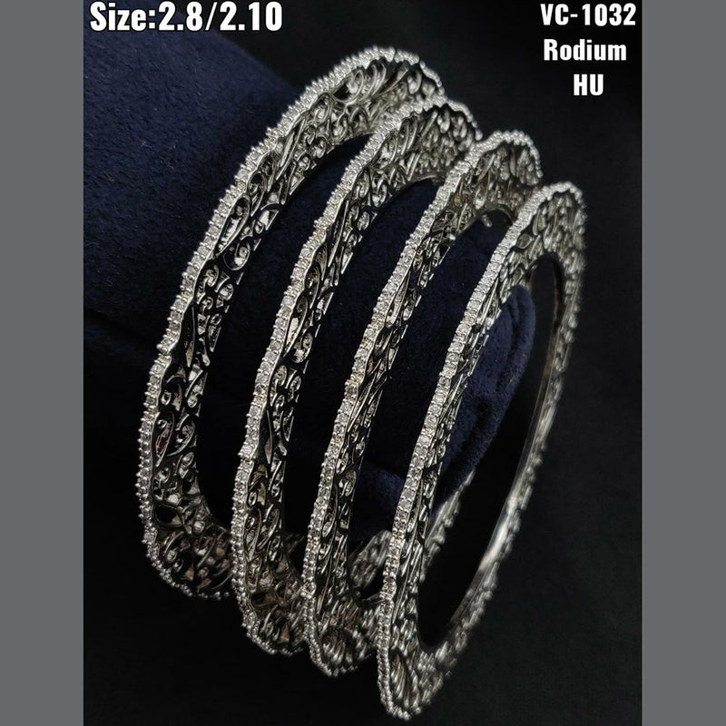 Vivah Creations  AD Stone Bangles Set