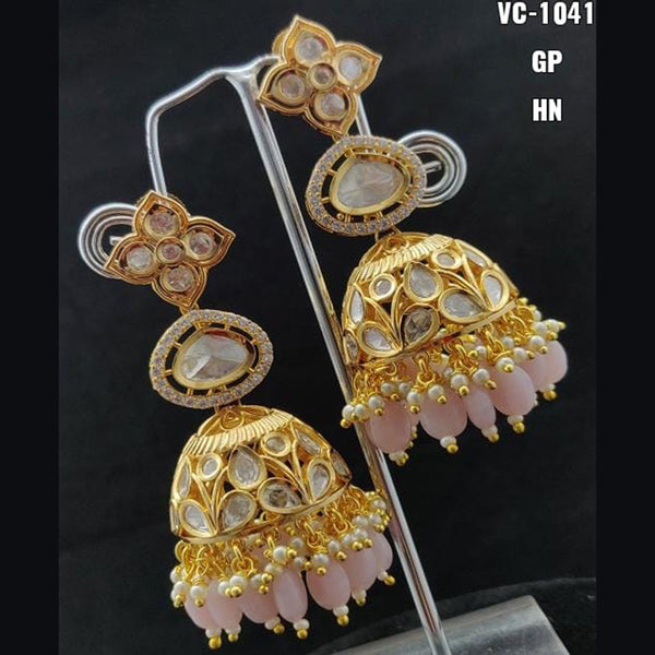 Vivah Creation Kundan Stone Jhumki