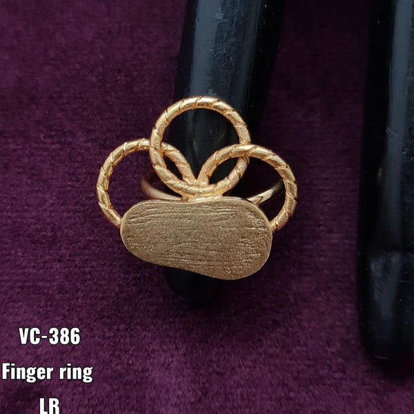 Exquisite Antique Gold Adjustable Finger Ring with Kundan stone – Jumbora