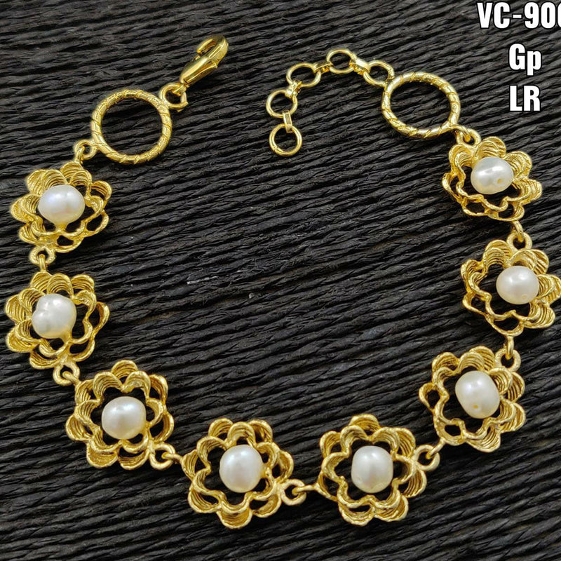 Vivah Creation Gold Plated Pearl Bracelets