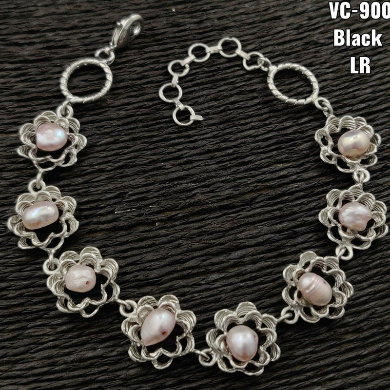 Vivah Creation Oxidised Pearl Bracelets