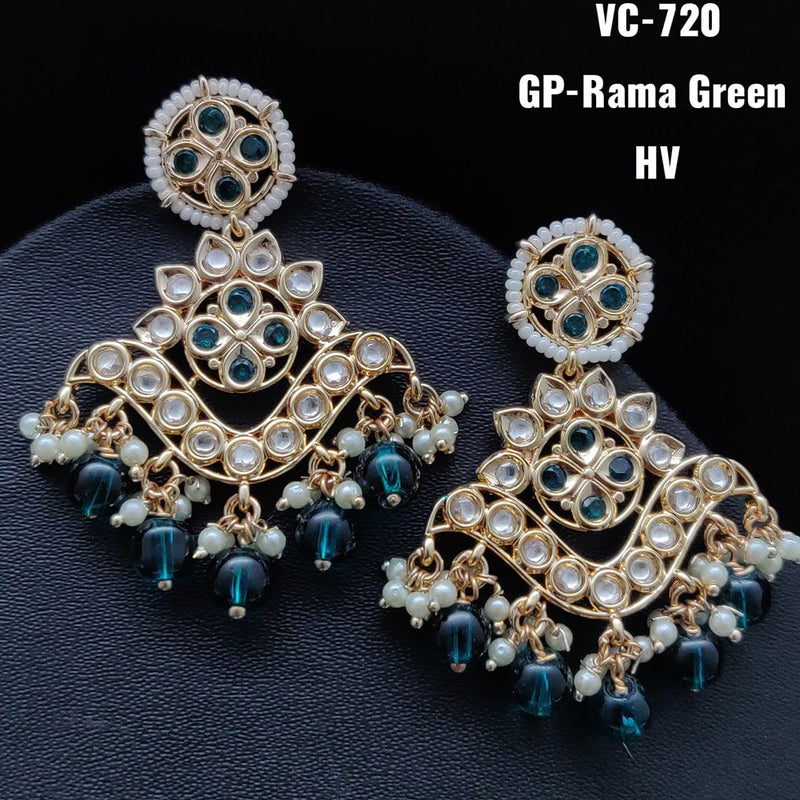 Vivah Creation Kundan Dangler Earrings