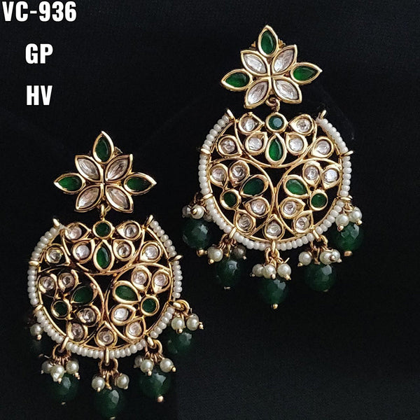 Vivah Creation Kundan Dangler Earrings