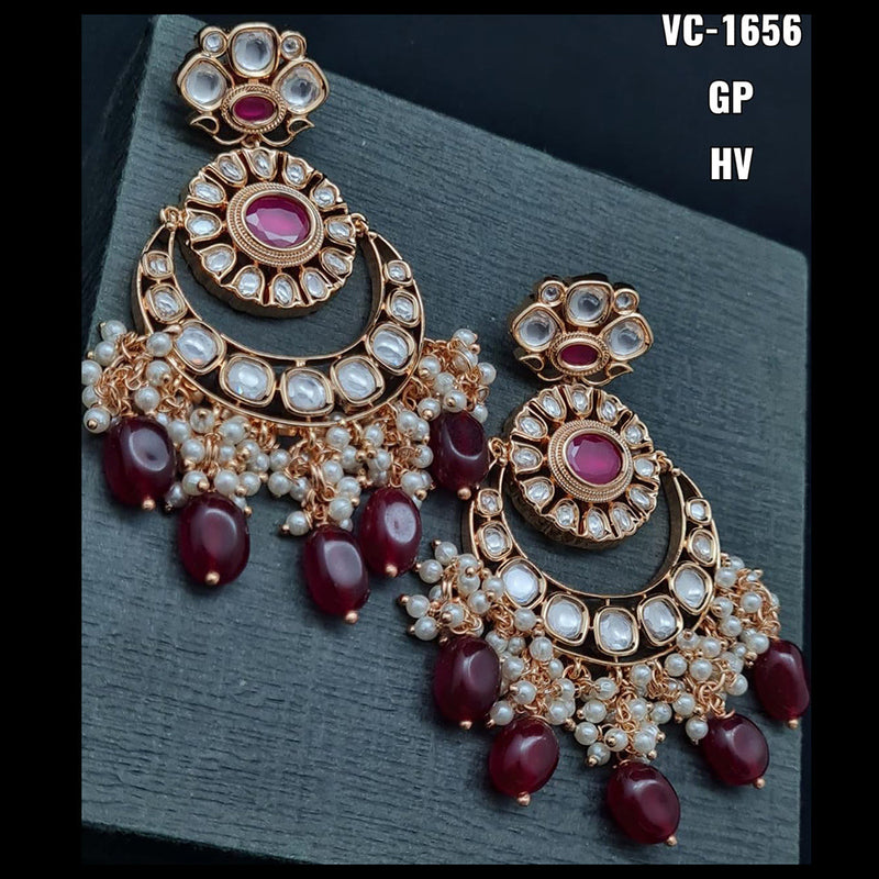 Vivah Creation Kundan Dangler Earrings