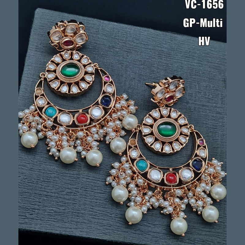 Vivah Creation Kundan Dangler Earrings