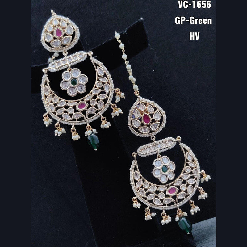 Vivah Creation Kundan Dangler Earrings