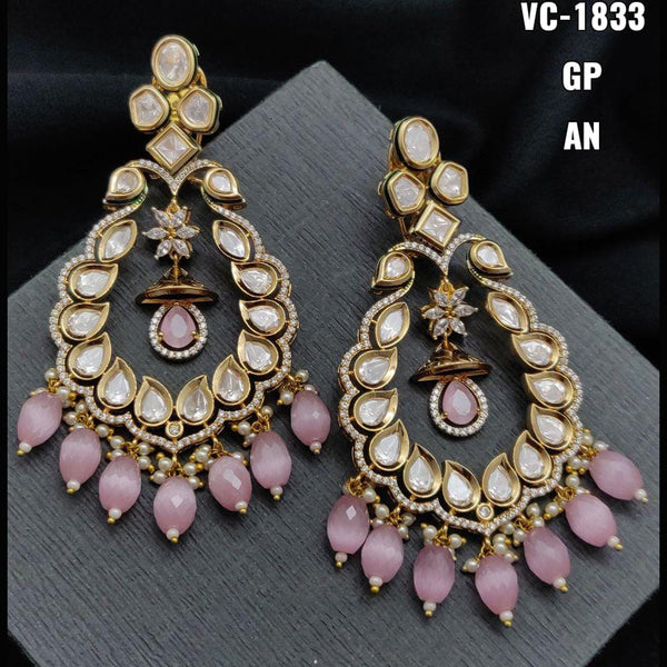 Vivah Creation AD & Kundan Dangler Earrings