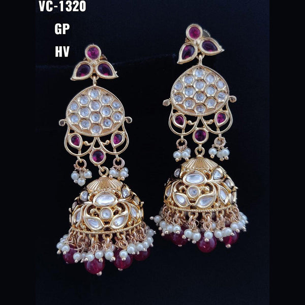 Vivah Creation Kundan Jhumki