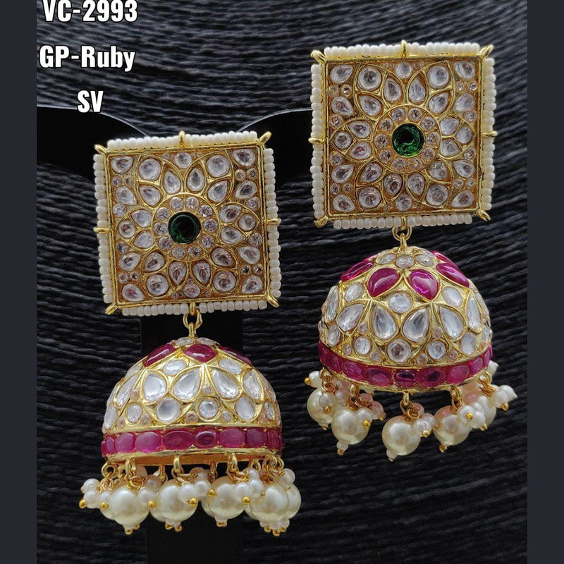 Vivah Creation Kundan Jhumki