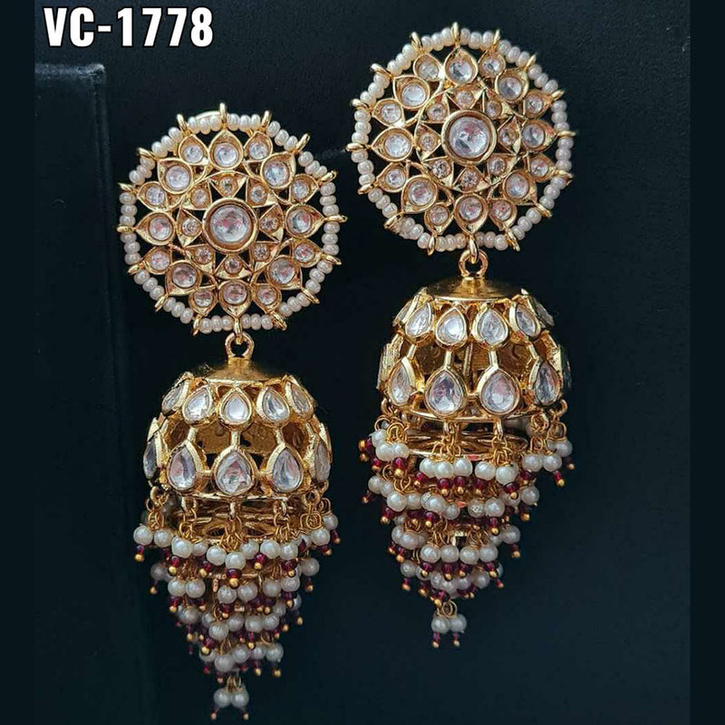 Vivah Creation Kundan Jhumki